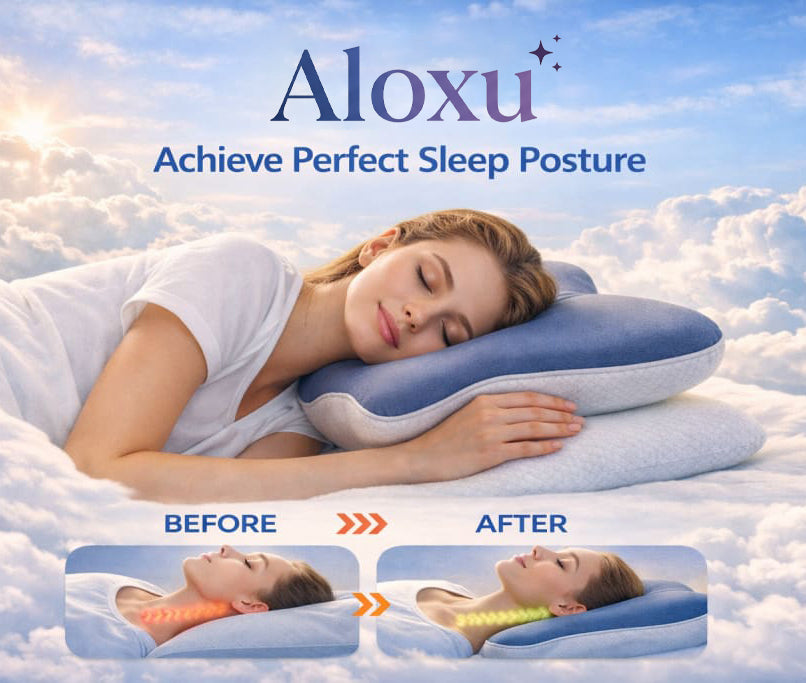 Aluxo Cloud Support Pillow