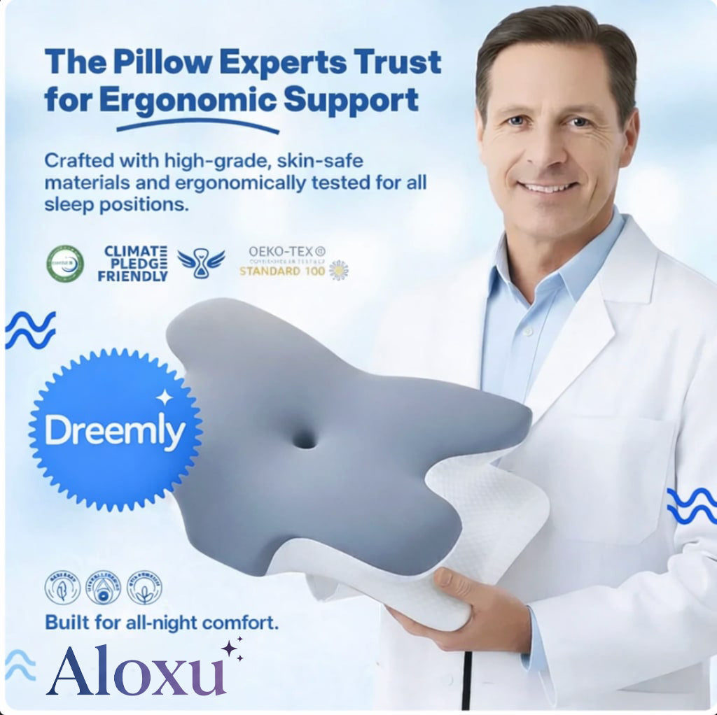 Aluxo Cloud Support Pillow