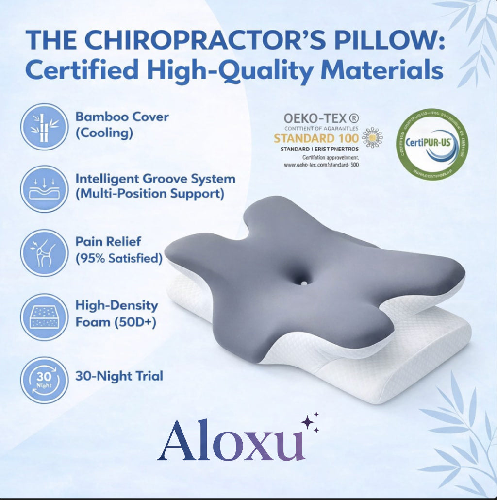 Aluxo Cloud Support Pillow
