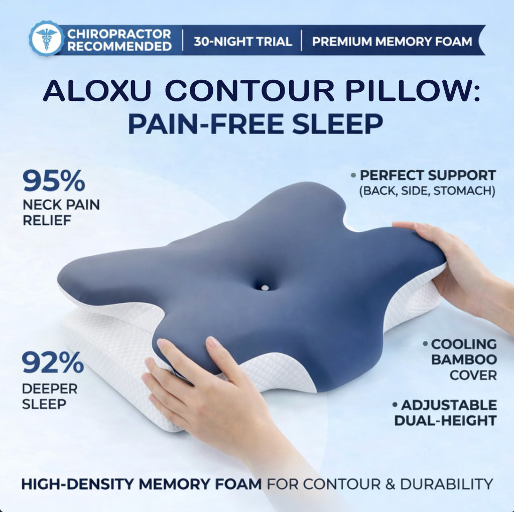 Aluxo Cloud Support Pillow